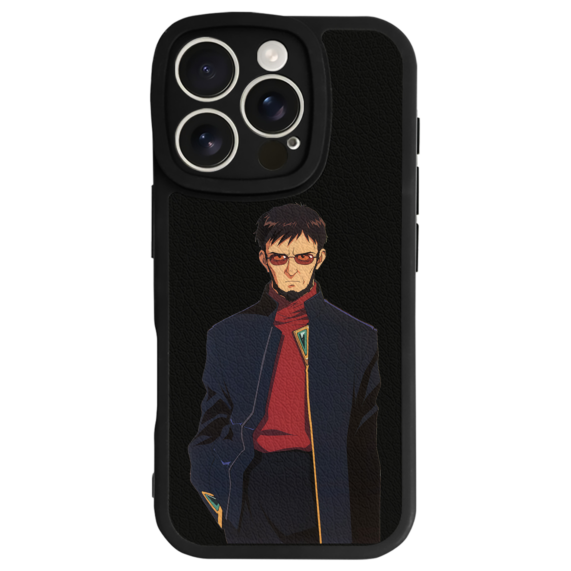 （画像用） EVA 新世紀エヴァンゲリオン 【iPhone 16シリーズ対応】シリコンスマホケース（レザー調） 材質：シリコン